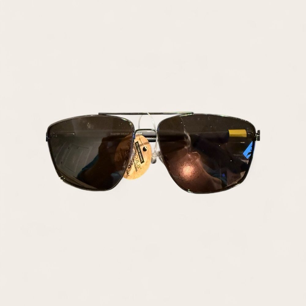 Foster Grant Polarized Aviator Sunglasses | Metal Frame | NWT